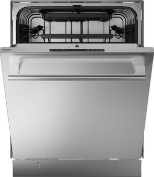 Front view of the ASKO 24" Stainless Steel Top Control Built In Dishwasher