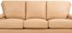 Leather Italia™ Georgetowne Hutton Tan Fawn Sofa-1