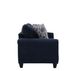 Fusion Furniture Wowza Navy Loveseat-4
