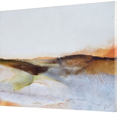 Renwil® Genesis Grey/Orange Printed Art-1