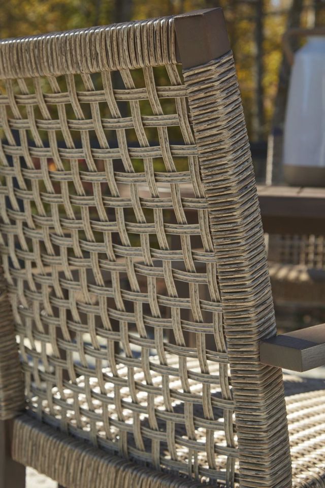 Signature Design by Ashley® Germalia Brown Outdoor Dining Arm Chair-3