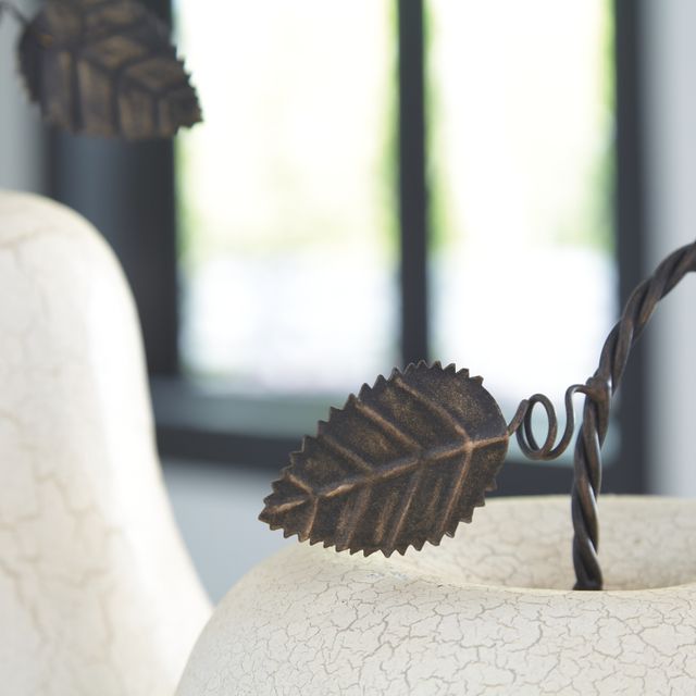 Signature Design by Ashley® Bidelia 2-Piece Antique White Sculpture Set-1
