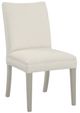 Fairfield® Customizable Entree Dining Concave Short Back Dining Side Chair with Sheer Dove Legs-0
