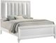 Crown Mark Cressida White Queen Panel Bed-1