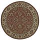 Feizy Faulkner Rust/Ivory 8' Round Rug-0
