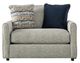 Furniture of America® Chancery Gray Chair and Half-0