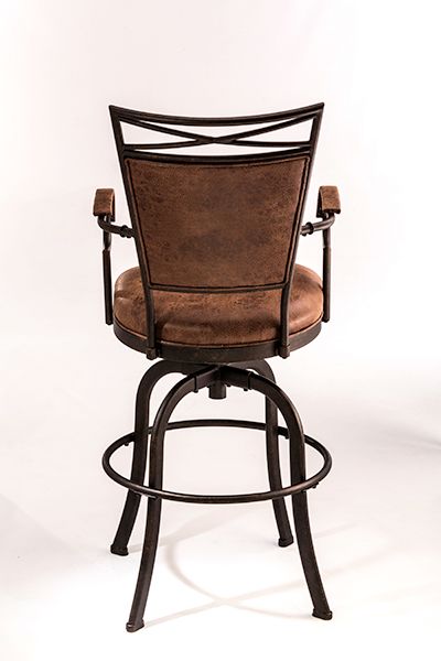 HH2 Home Bridgetown Aged Bronze Tilt Base Counter Stool-2