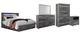 Signature Design by Ashley® Baystorm 5-Piece Gray Queen Panel Bed Set-0