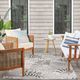 Nourison Home™ Garden Oasis Gray 5'x7' Style 1 Area Rug-1