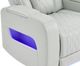 Global Furniture USA U8611 Blanched Silver Power Reclining Loveseat with Console-4