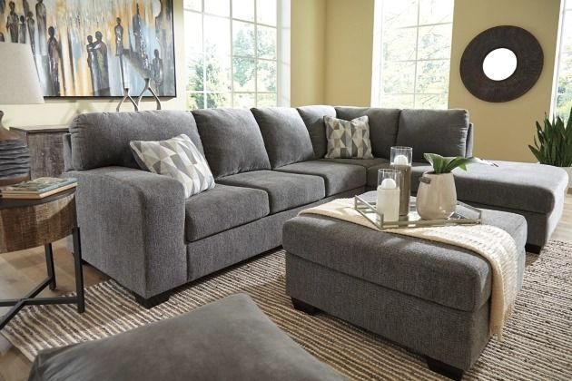 Benchcraft® Dalhart 2-Piece Charcoal Living Room Set-3