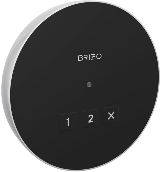 Brizo Mystix™ Lumicoat® Polished Chrome Elemental Round Exterior Control-0