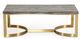 VIG Furniture Modrest Black/Gold Coffee Table-2