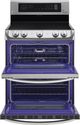 LG 29.94" Stainless Steel Free Standing Electric Double Oven-1