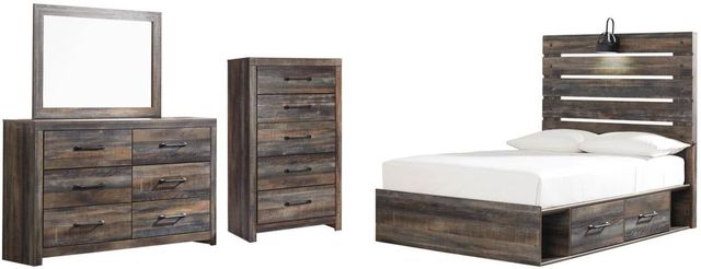 Signature Design by Ashley® Drystan 4-Piece Multi Full Panel Bed Set-0