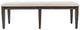Jofran Inc. Lincoln Square Cream/Espresso Dining Bench-2