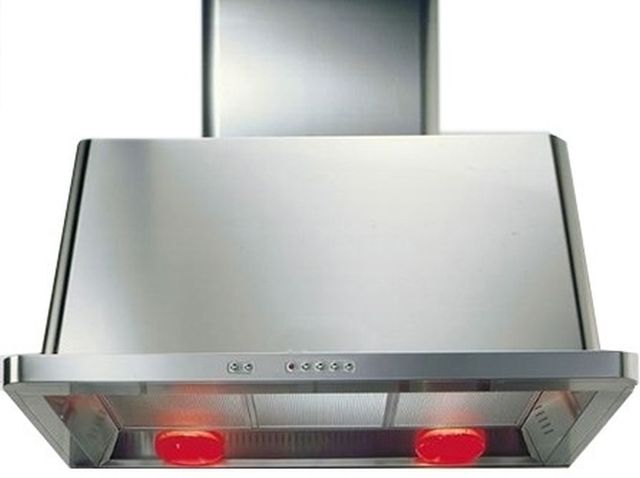 Ilve® Majestic II Series 30" Stainless Steel Wall Mount Convertible Hood-1