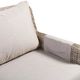 Flexsteel® Outdoor Vista Ivory/Warm Gray Accent Chair-3