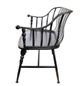 A & B Home Warren Metal Settee Bench-2