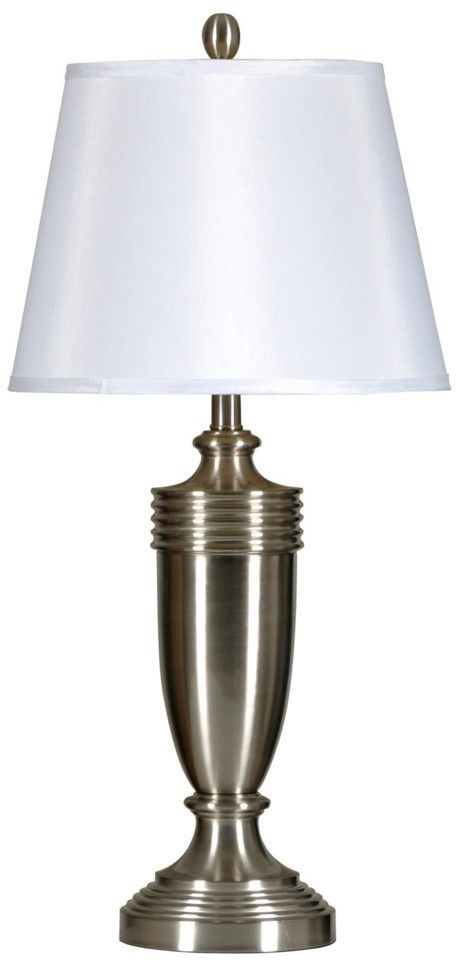 StyleCraft 2-Piece Steel Table Lamps-0