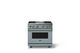 Viking® 5 Series 36" Novembery Sky Pro Style Gas (NG) Range with Brushed Brass Trim-0