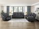Homelegance® Hazen Black Rocker Manual Recliner-1