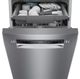 Bosch® 300 Series 18" Stainless Steel Front Control Built In Dishwasher-2