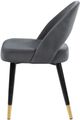 Coaster® Lindsey 2-Piece Grey Arched Back Upholstered Side Chairs-2