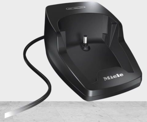 Miele Black Vacuum Charging Cradle - HX LS-1