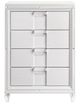 Elements International Twenty Nine White Youth Chest-0