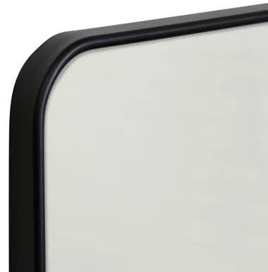 StyleCraft Black Rectangular 40" Mirror-1