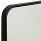StyleCraft Black Rectangular 40" Mirror-1