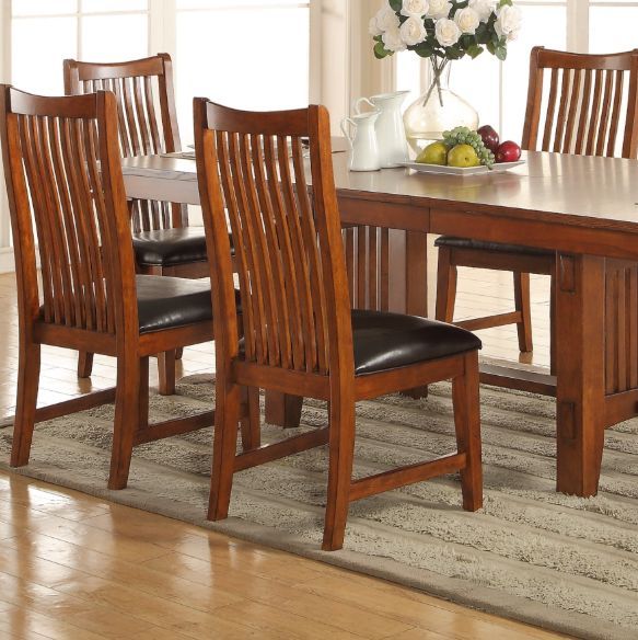 Winners Only® Colorado Brown Dining Side Chair-2