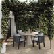TOV Furniture Fern Beige Concrete Indoor/Outdoor Round Dining Table-1