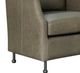 Bernards Tarrington Pistachio Leather Accent Chair-1