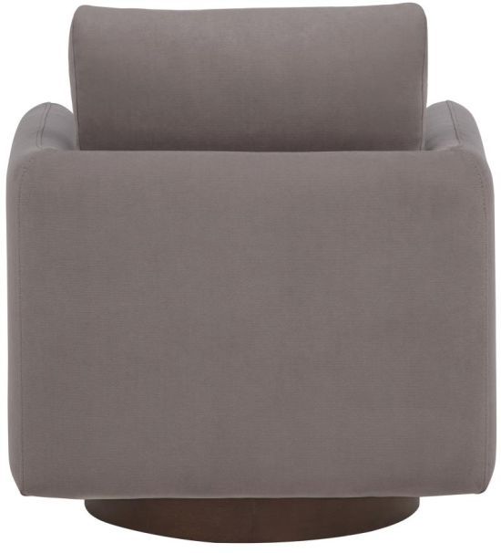 Coaster® Iris Stone Upholstered Swivel Accent Chair-4