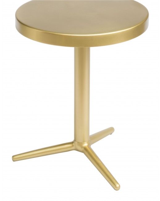 Zuo® Modern Derby Brass Accent Table-0