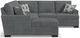 Charisma™ Willow Chambray Stationary Sectional-1