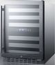 Summit® 24" Stainless Steel Wine Cooler-1