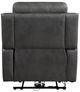 Homelegance® Kellen Smoky Gray Manual Recliner-4