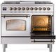 Ilve® Nostalgie II Series 40" Stainless Steel Pro Style Dual Fuel Range-3