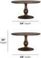 Flexsteel® Bellevue 5-Piece Whiskey Brown Dining Set-2