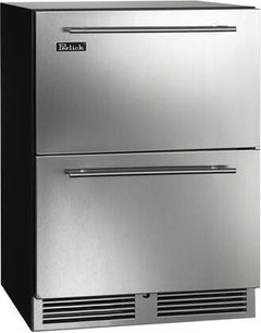 Perlick® C-Series 5.2 Cu. Ft. Stainless Steel Refrigerator Drawers