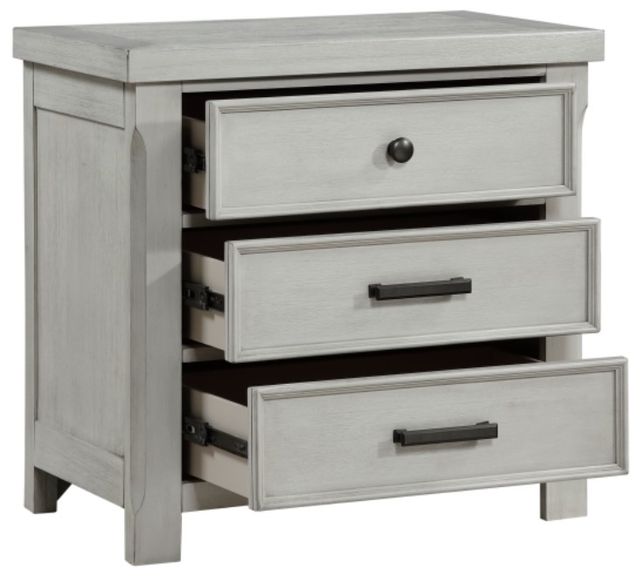 Homelegance® Willowbrook Light Gray Nightstand-3