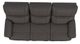 La-Z-Boy® Trouper Walnut Leather Manual Reclining Sofa-4