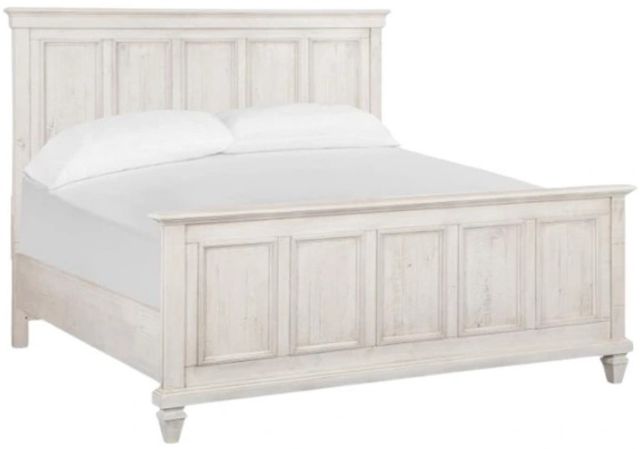 Magnussen Home® Newport Alabaster Queen Panel Bed-0