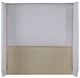 Century® Customizable Details Case King Upholstered Wing Low Headboard-1