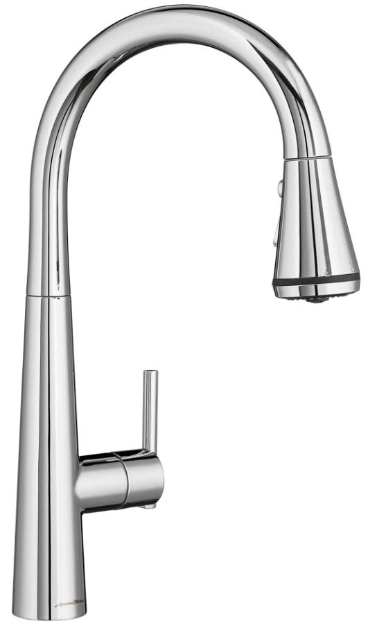 American Standard Edgewater® Polished Chrome Single-Handle Pull-Down Multi Spray Kitchen Faucet-0