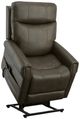 Flexsteel® Jenkins Driftwood Brown Power Lift Recliner with Power Headrest and Lumbar-3