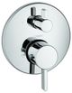 Hansgrohe Ecostat Chrome Thermostatic Trim S with Volume Control and Diverter-0